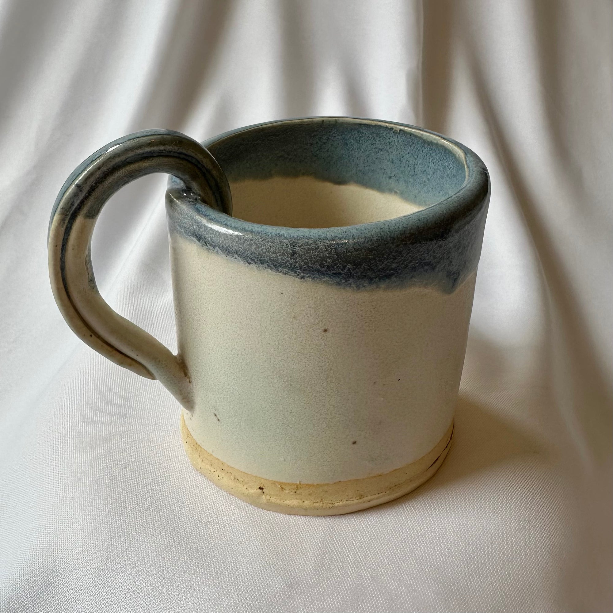 handmade mug - white stoneware