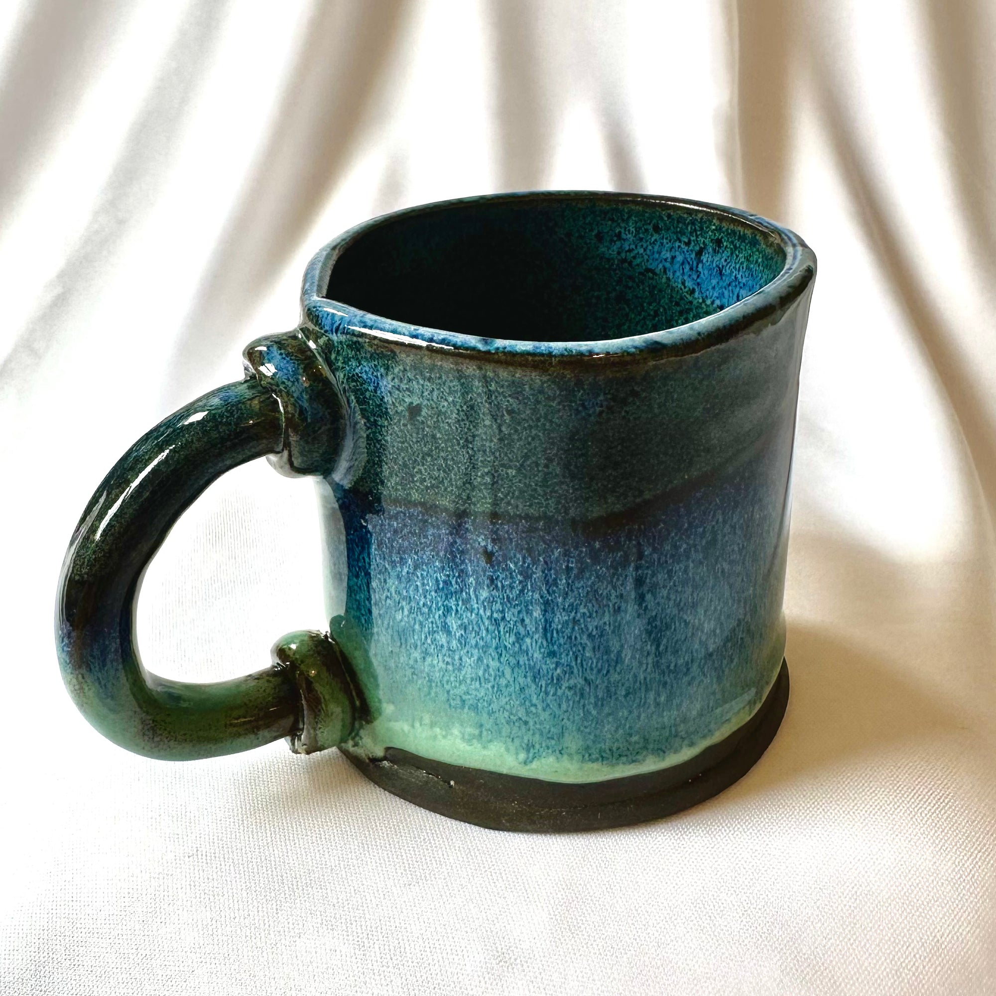 handmade mug - brown bear clay
